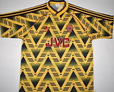 £349.99 • Buy 1991-1993 Arsenal Adidas Away Football Shirt (size L)