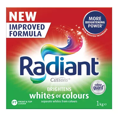 Radiant Laundry Detergent Powder Mixed Colour Wash 1kg • $7.99