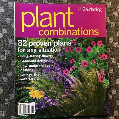 $3.79 • Buy Fine Gardening. Plant Combinations 2011 Magazine 