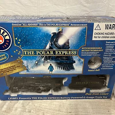 Lionel The Polar Express Battery Powered G-Gauge Train Set • $9.99