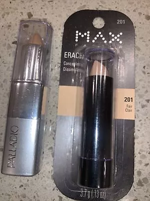 MAX FACTOR Erace Concealer 201 Fair Clair & Palladio Herbal Concealer CS603 DARK • $35