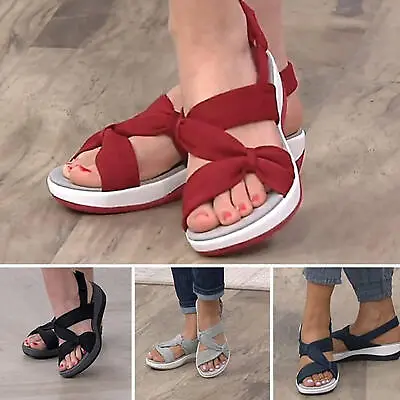 Summer Women's Arch Support Sandals Comfortable Orthopedic Sandals • $21.87