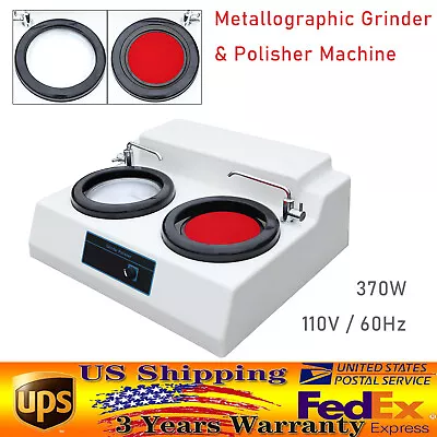 Laboratories Double-Disc Desktop Metallographic Grinding And Polishing Machine  • $780.20