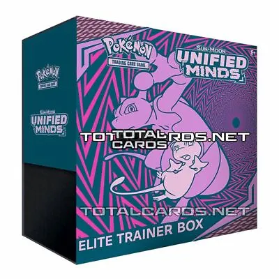$305.50 • Buy Pokemon TCG: Sun & Moon Unified Minds Elite Trainer Box (1 Box Only)