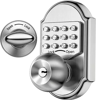 Keyless Entry Door Lock Deadbolt Stainless Steel 304 Keypad Mechanical Digital C • $144.95
