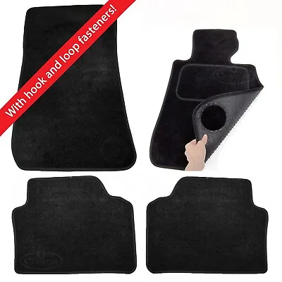 Fits BMW 3 Series 2005 To 2012 Tailored Carpet Car Mats 4pc Floor Set E90 E91 • £12.49