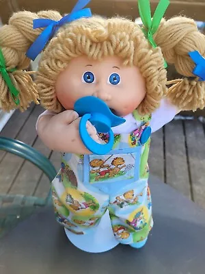 Cabbage Patch Kid With Pacifier  Blue Eyes! • $23.75