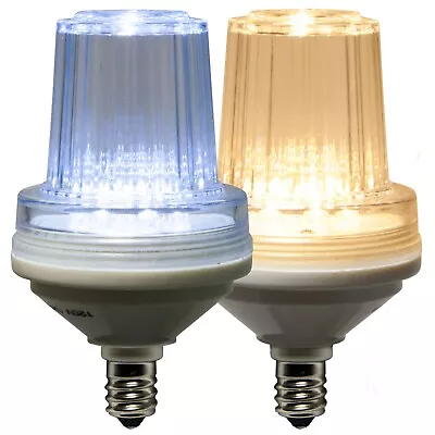LED Commercial Strobe Light Bulbs C7 Base Heavy Duty Outdoor Christmas Light • $9.95