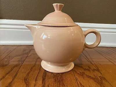 Vintage Fiestaware Apricot Teapot W/Lid Homer Laughlin • $30