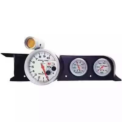 AutoMeter 49102 DASH TOP TRIPLE (5  PEDESTAL TACH 2-5/8 X2) MUSTANG 87-93 • $85.40