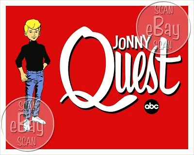 $10.99 • Buy Rare! JONNY QUEST Cartoon Color TV Photo HANNA BARBERA Studios ABC-TV