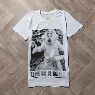 £11.99 • Buy Eleven Paris Life Is A Joke Dequeen Bunny Rabbit Joke T-shirt Tee CRT1