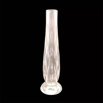 Elegant Vintage Waterford Clear Crystal 7  Tall Bud Vase Ireland • $30