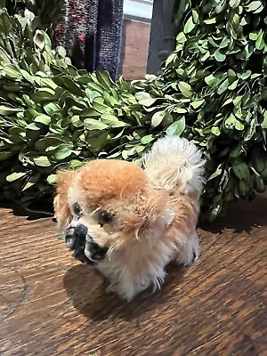 Vintage Stuffed Miniature Dog Maybe Steiff • $25