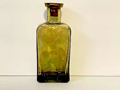 Vintage GREEN Miniature Smith's Special Elixir Bottle USA Uncle Sam Crownford 2 • $17.95