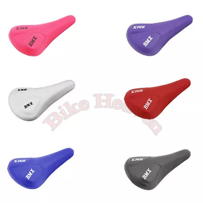 NEW! Bicycle Seat Vintage Vinyl BMX Saddle Seat BMX Bike Bicycle Many Colors • $23.99