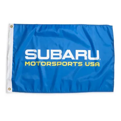 Subaru MOTORSPORTS USA Logo Official FLAG WRX RALLY TEAM  Forester Outback  Sti • $19.99
