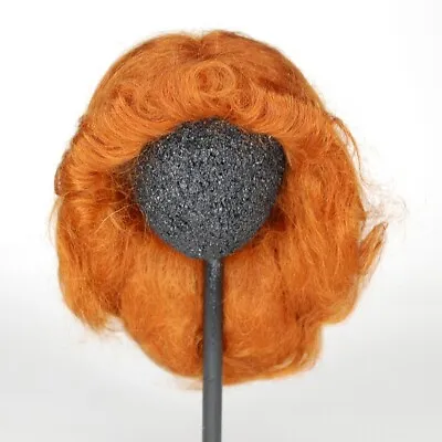 Dollmore Red Auburn Curls Mohair BJD Wig 8-9   Fits MSD SD Kaye Wiggs • $29.99