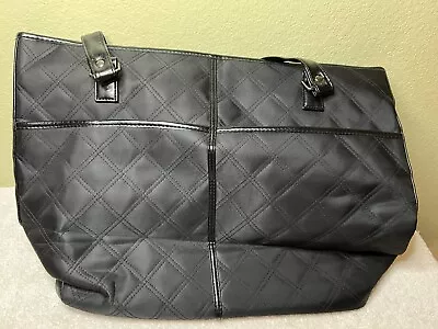 MARY KAY TRAVEL TOTE Large Black Purse Tote Bag  18x12x6 • $18