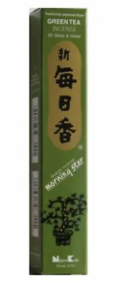 Morning Star - Japanese Incense - Green Tea Fragrance - 50 Sticks • £4.95