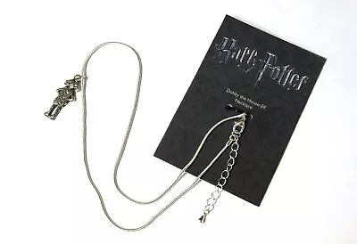 Harry Potter Official Silver-Plated  Dobby The Elf  Necklace Pendant NEW • $14.99