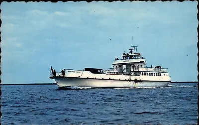 Maine Vinalhaven Rockland Ferry Service Boat ~ Postcard  Sku399 • $3.07