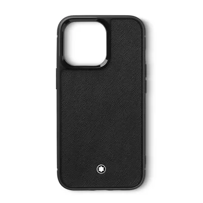 Genuine Montblanc Sartorial Natural Leather Cover Case For Apple IPhone 14 Pro • $269.99