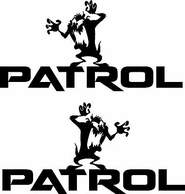 Patrol Nissan Gu Sticker 4x4 Decals Diesel Turbo Gq Ute • $14.90