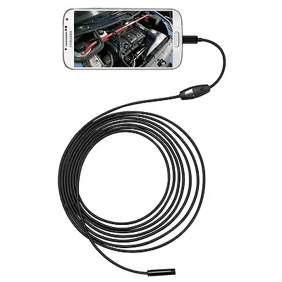 5/2M Waterproof Borescope Endoscope Inspection Tube Camera F Samsung S6 S7 Edge+ • $12.96