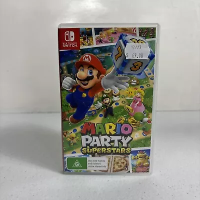 Nintendo Switch Game Mario Party Superstars  • $51.99