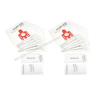 Miele Hoover Bags Fjm Type Vacuum Cleaner Dust Filter Bags 10 Pack & Filters 306 • £15.95