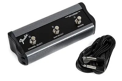 Genuine Fender 3-Button Footswitch - Channel/Gain/Reverb With 1/4-Inch Jack -... • $79.99