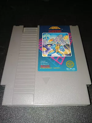 Mega Man 1 (NES) - Tested And Authentic With Plastic Archival Case • $90