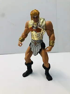 Masters Of The Universe Battle Sound He-Man Action Figure 2001 Mattel Untested • $13.20