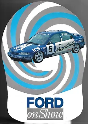 Ford On Show Promotional Paper Hat C1993 UK Market Mondeo BTCC • £14