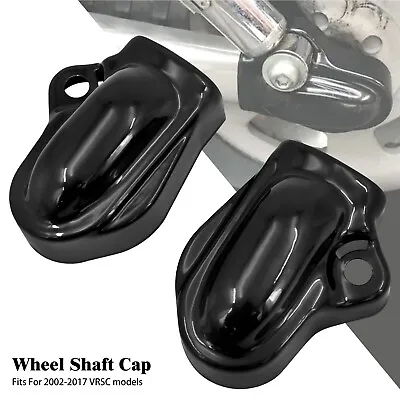 $20.89 • Buy Rear Gloss Bar Shield Rear Axle Covers Cap Protector Fit For Harley V-Rod 02-17