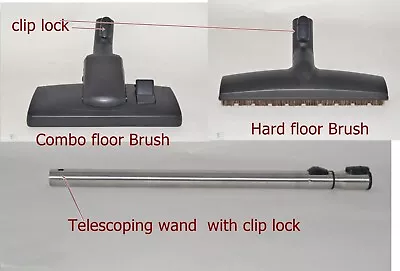 Miele Wand Combo Floor Brush And Parquet Floor Brush And Wand Non Electric • $119