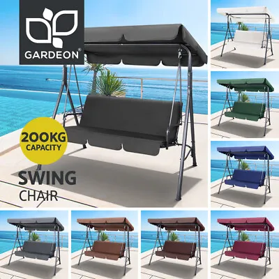 $129.95 • Buy Gardeon Swing Chair Hammock Outdoor Furniture Patio Garden Canopy Bench Seat
