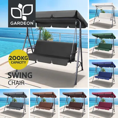 Gardeon Swing Chair Hammock Outdoor Furniture Patio Garden Canopy Bench Seat • $119.95