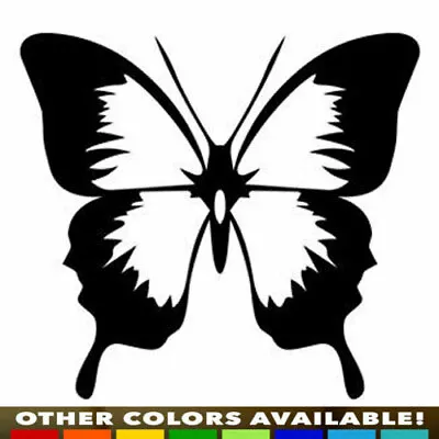 £12.97 • Buy Butterfly Silhouette Waterproof Vinyl Decal Sticker For Door Windows Wall Home