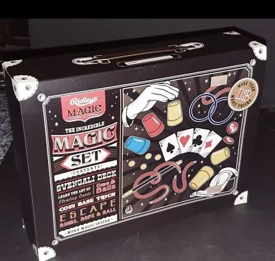 NEW~RIDLEYS INCREDIBLE MAGIC SET Amazing 15 Tricks In A Case • $15.25