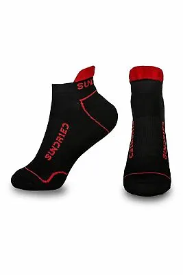 Sundried Recycled Running Socks Anti Blister Cushioned Ankle Socks Unisex • £3.90