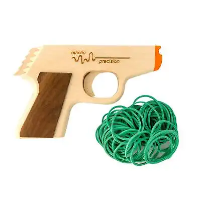 Elastic Precision Model PPK Rubber Band Gun Made From Solid Hardwoods • $22.99