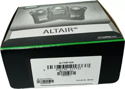 MSA 24 Month Altair Hydrogen Sulfide Gas Monitor/Detector (H2S) Activate By 5/23 • $73.26