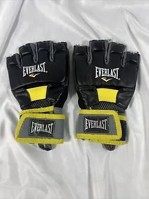 Adult Medium Everlast MMA Martial Arts Gloves -10 • $14