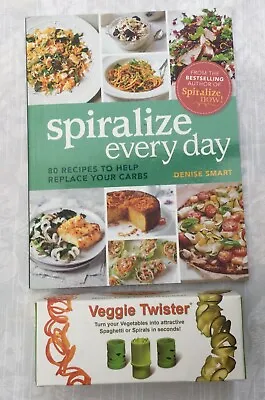 Veggie Twister + Spiralize Every Day Recipe Book • £7.99
