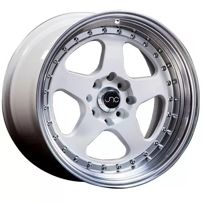 (4)SET NEW JNC WHEELS JNC010 16x9 4x100/114.3 +15 WHITE MACHINE LIP • $820