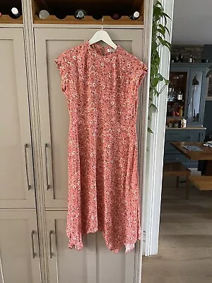 Day Birger Et Mikkelson Mulberry Silk Blend Dress Size 12 38 • £20