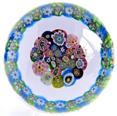 Paperweight Paperweight PAUL YSART Millefiori Closepack Garland • £308.08