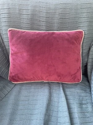 £3.95 • Buy IKEA SAGALIE Cushion Cover, Velvet Purple/wine Colour ONLY 30x40cm FREE POSTAGE